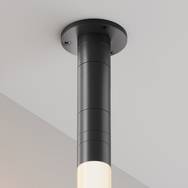 Токопровод концевой maytoni technical  ca023bi-p-b