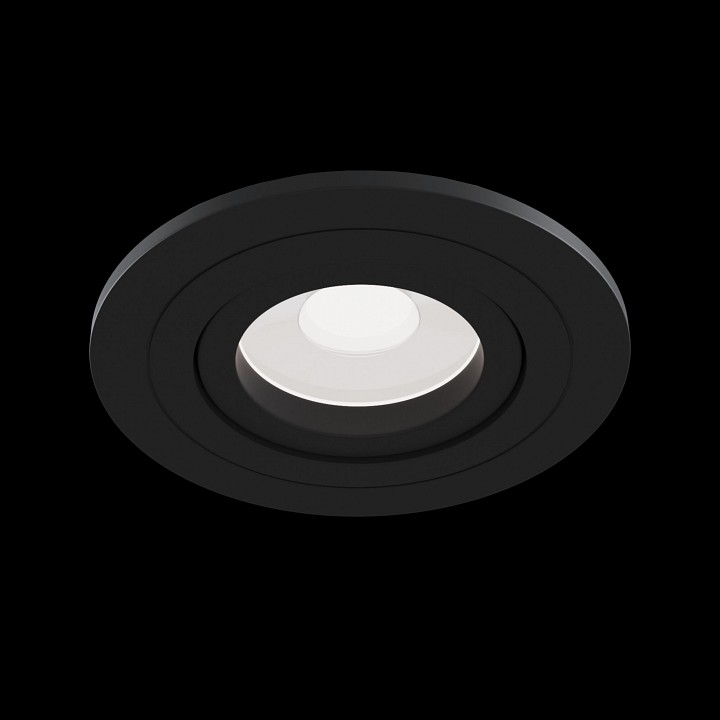 Встраиваемый светильник maytoni technical atom dl023-2-01b