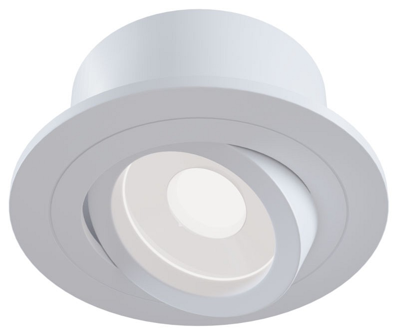 Встраиваемый светильник maytoni technical atom dl023-2-01w