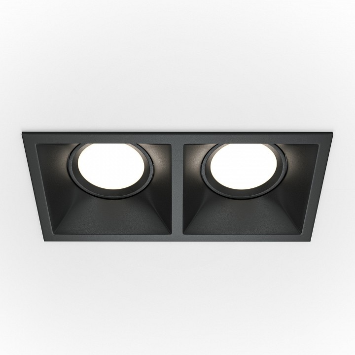 Встраиваемый светильник maytoni technical dot dl029-2-02b