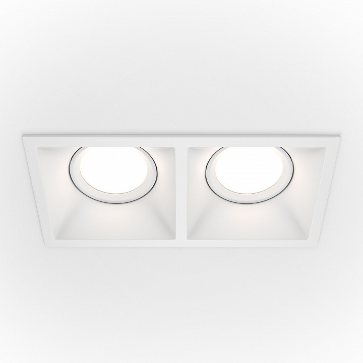 Встраиваемый светильник maytoni technical dot dl029-2-02w