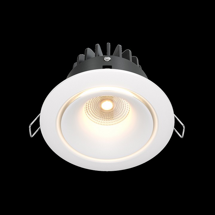 Встраиваемый светильник maytoni technical yin dl031-2-l12w