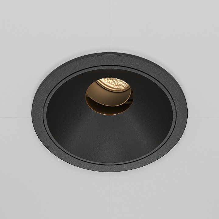 Встраиваемый светильник maytoni technical wise dl057-10w3k-b