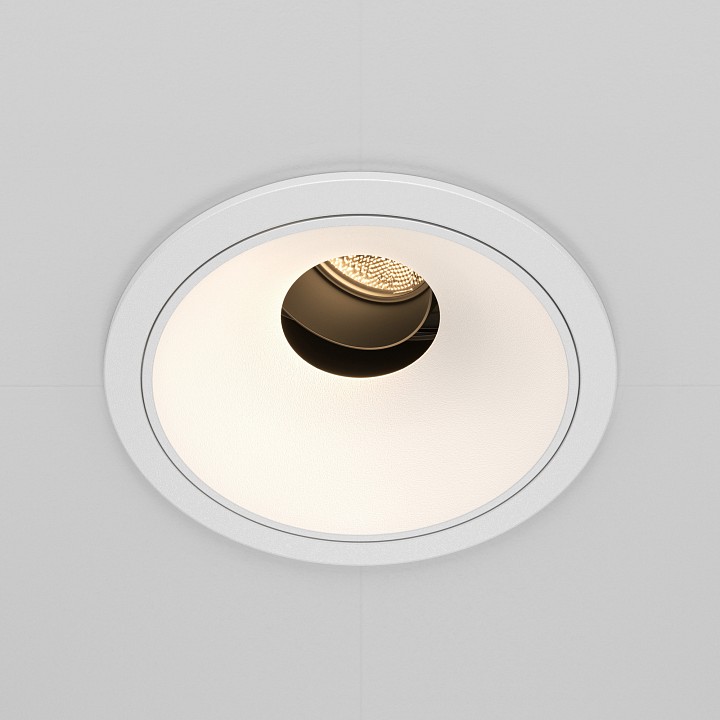 Встраиваемый светильник maytoni technical wise dl057-10w3k-w