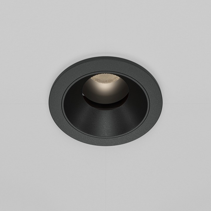 Встраиваемый светильник maytoni technical wise dl057-7w4k-b