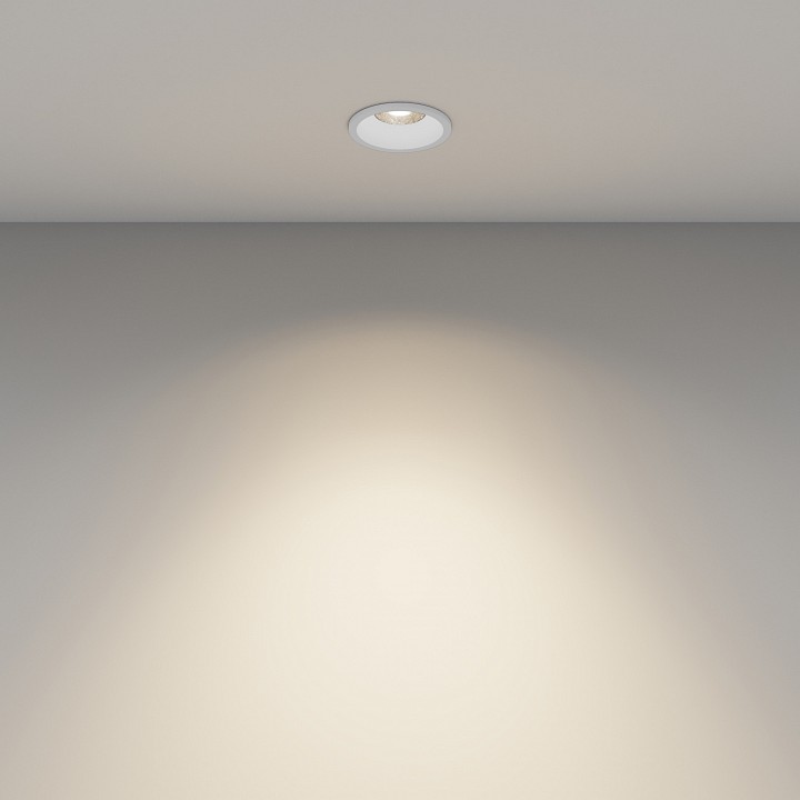 Встраиваемый светильник maytoni technical mini dl059-7w3k-w