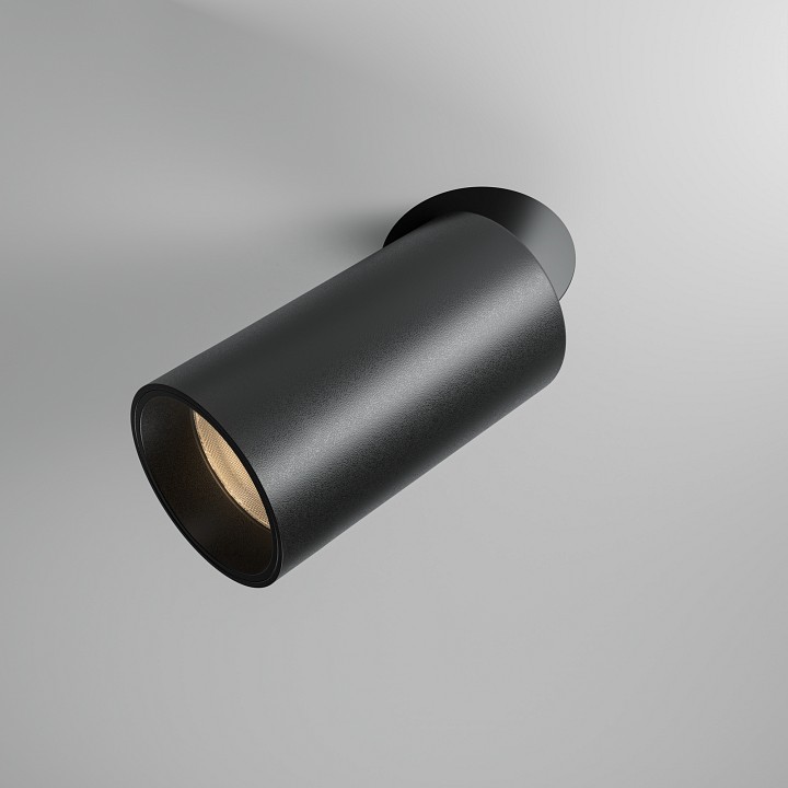 Встраиваемый светильник maytoni technical  dl125-l12-4k-trs-b