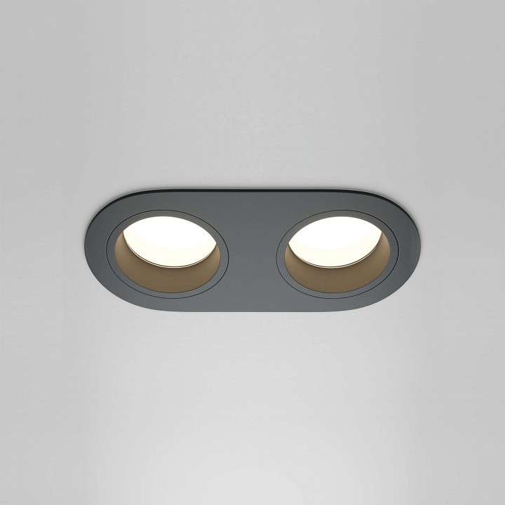 Встраиваемый светильник maytoni technical share dl126-02-gu10-b