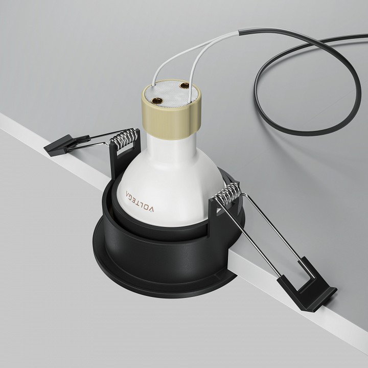 Встраиваемый светильник maytoni technical  dl126-gu10-b