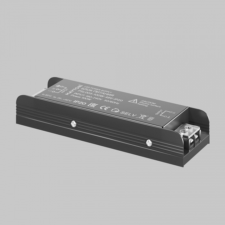 Блок питания maytoni technical power supply magnetic psl005-100w-48v-ip20