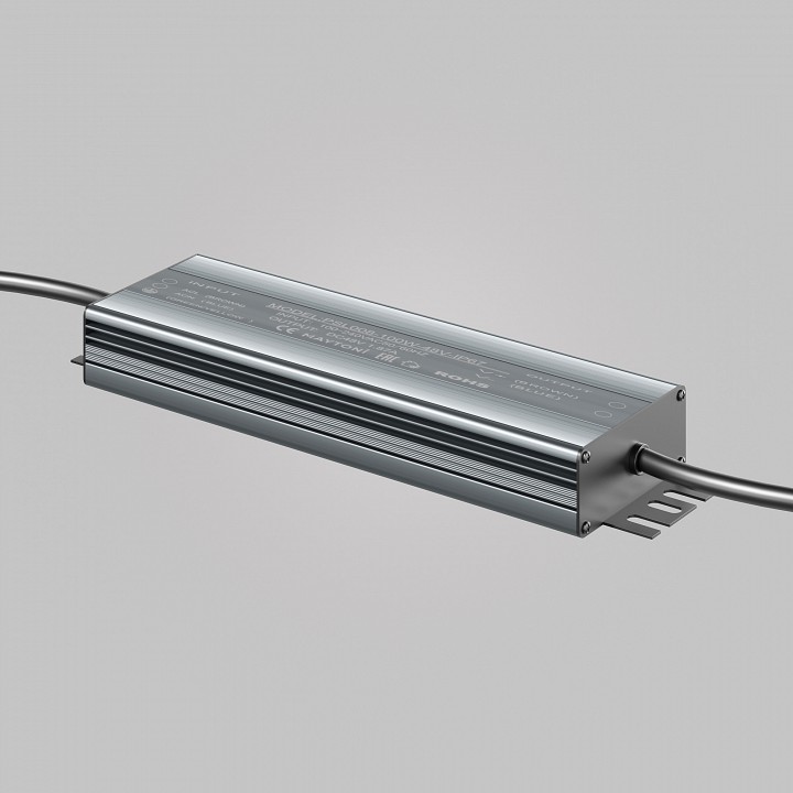 Блок питания с проводом maytoni technical power supply magnetic psl008-100w-48v-ip67