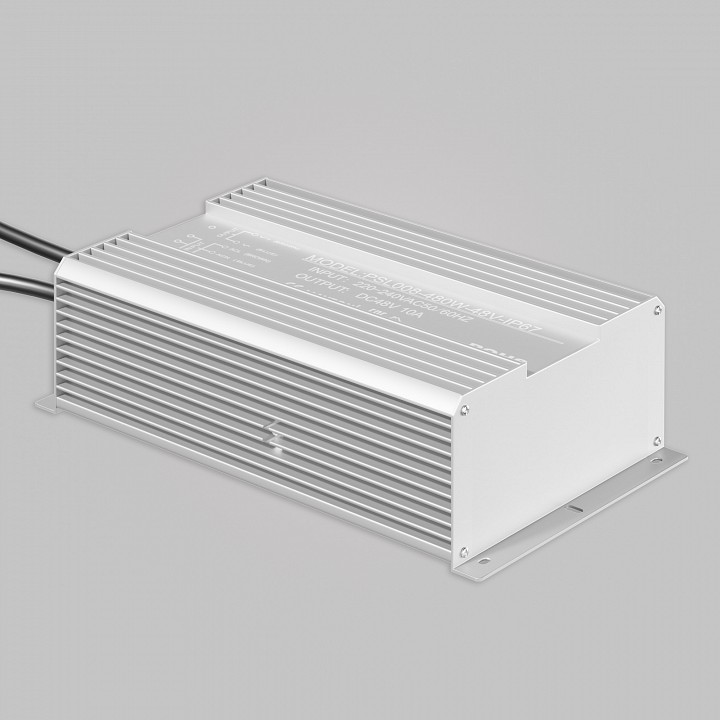 Блок питания с проводом maytoni technical power supply magnetic psl008-480w-48v-ip67