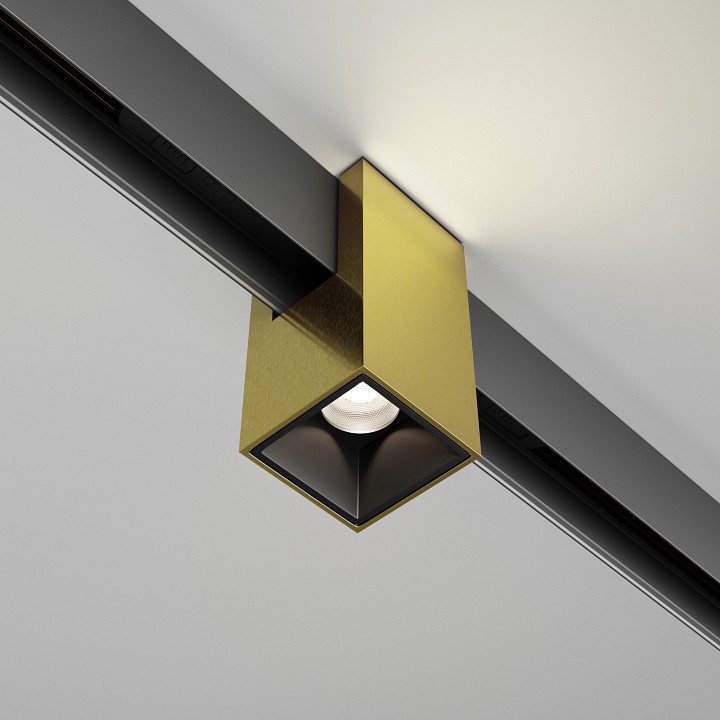 Накладной светильник maytoni technical alfa tr121-2-7w4k-bs