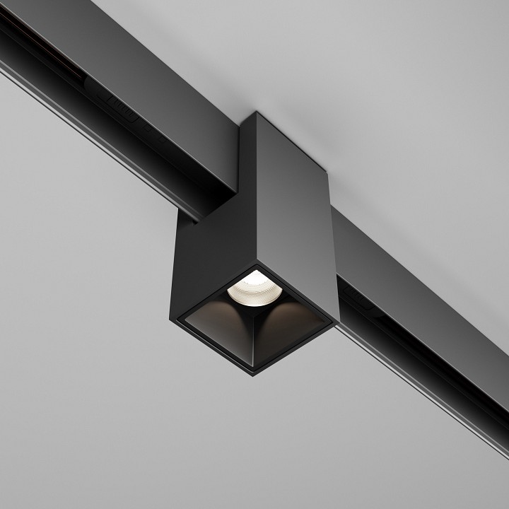 Накладной светильник maytoni technical alfa tr121-4-7w-ds-b