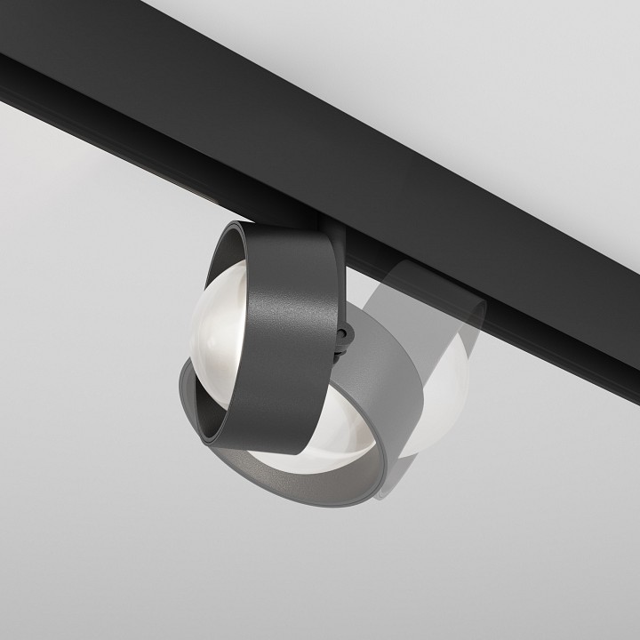 Светильник на штанге maytoni technical lens tr217-2-15w4k-b