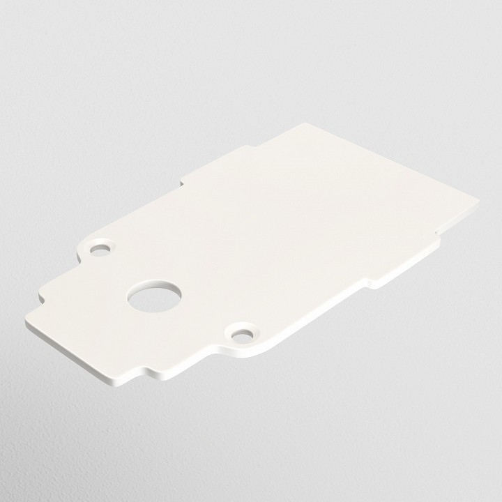 Плата декоративная для трека maytoni technical accessories for tracks tra004ec-22w