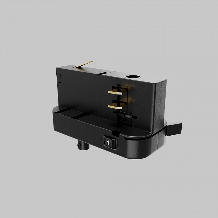 Переходник для трека maytoni technical accessories for tracks trinity tra005-3-a-b