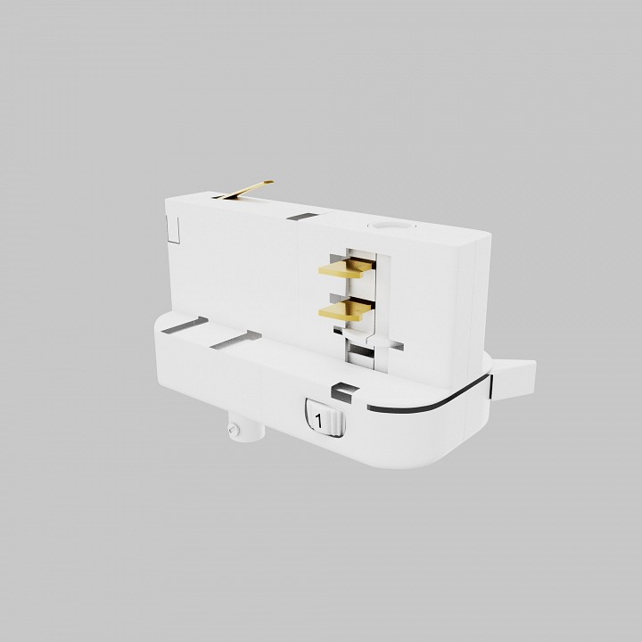 Переходник для трека maytoni technical accessories for tracks trinity tra005-3-a-w