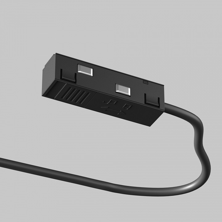 Токопровод концевой maytoni technical accessories for tracks exility tra034b-42b-1