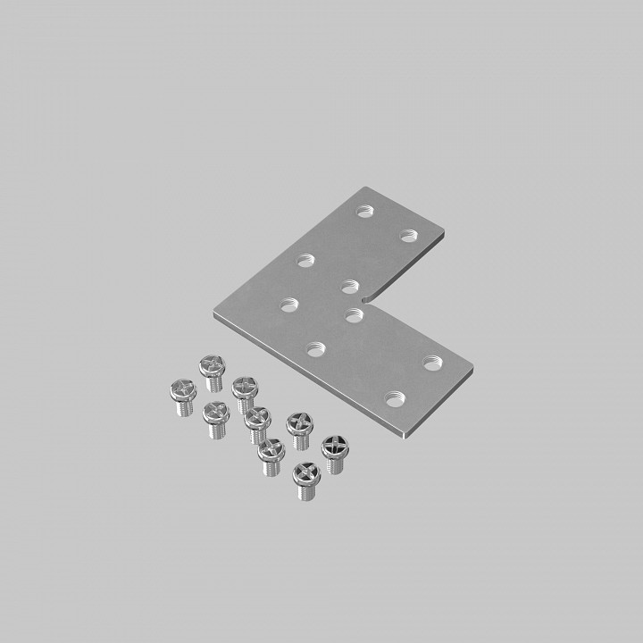 Крепление для трека maytoni technical accessories for tracks exility tra034cl-21