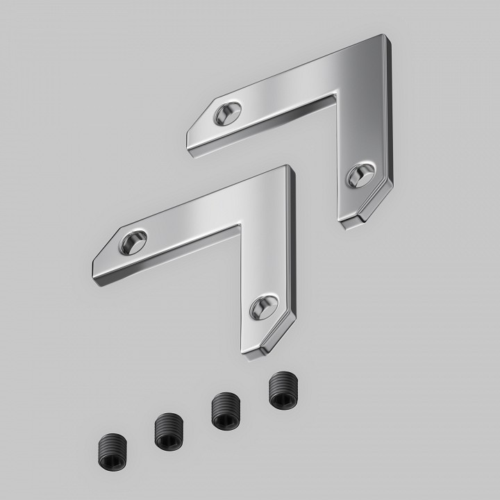 Крепление для трека maytoni technical accessories for tracks exility tra034cl-mp-1