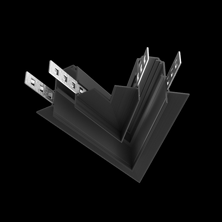 Соединитель угловой l-образный для треков встраиваемых maytoni technical accessories for tracks exility tra034cls-42.12b