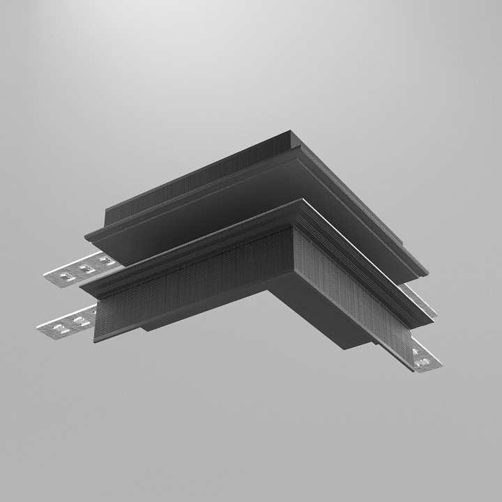 Соединитель угловой l-образный для треков встраиваемых maytoni technical accessories for tracks exility tra034co-42.12b