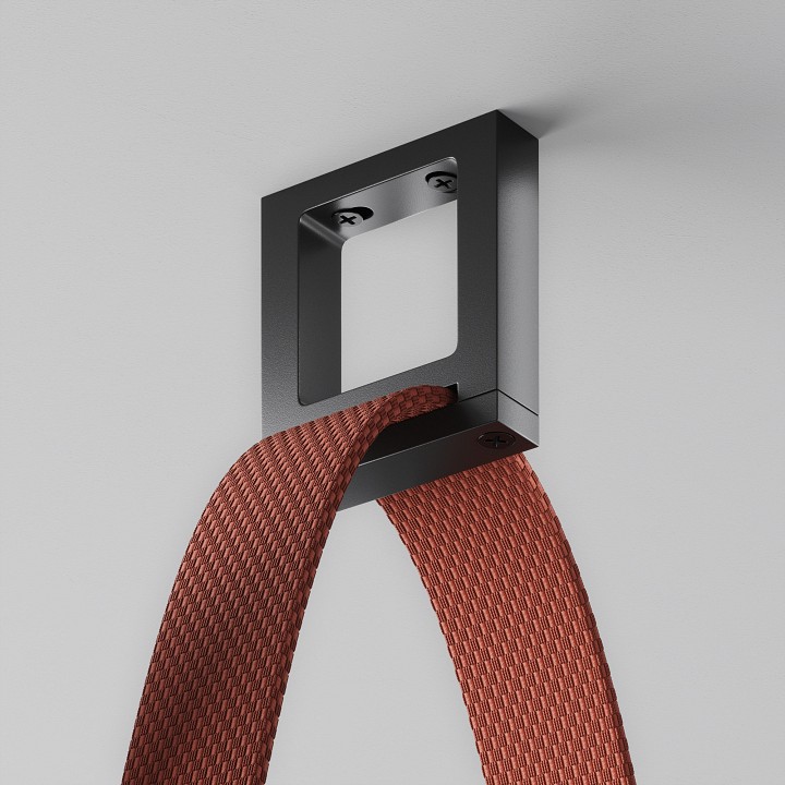 Крепление для треков-ремней maytoni technical accessories for system parity tra130bs-b-1