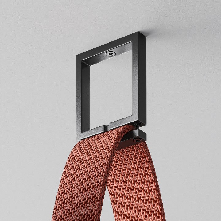 Крепление для треков-ремней maytoni technical accessories for system parity tra130bs-b