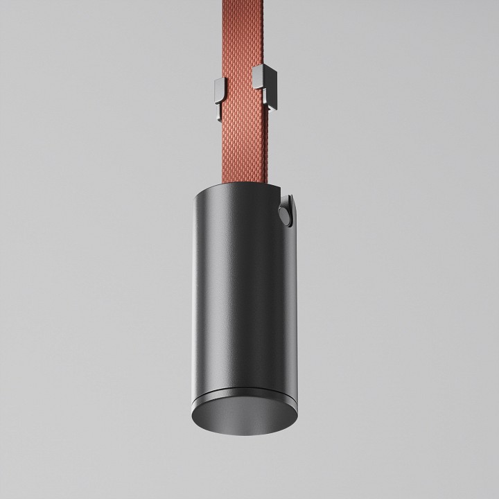 Основание для трека-ремня maytoni technical accessories for system parity tra130cnw-b