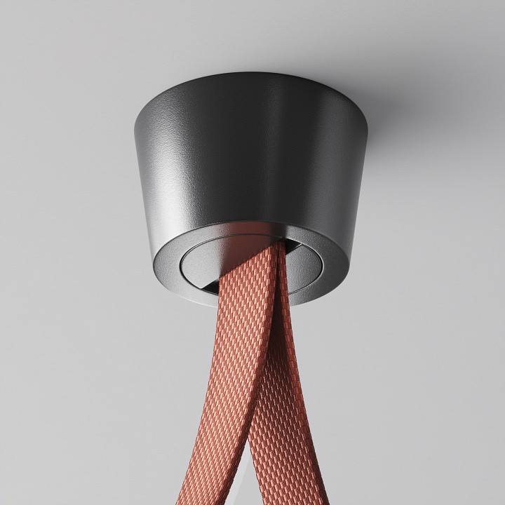 Основание для трека-ремня maytoni technical accessories for system parity tra130crduo-b