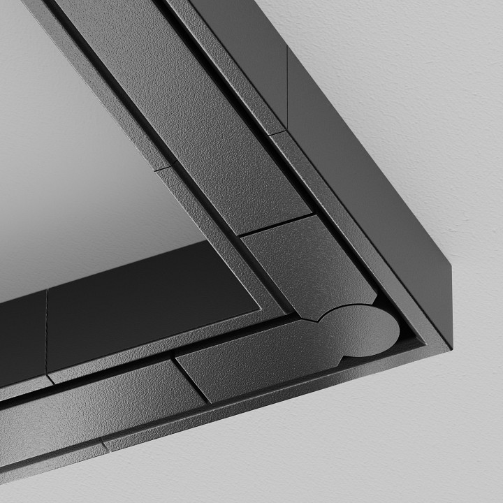 Соединитель угловой внутренний для треков maytoni technical  tra239cl-41b