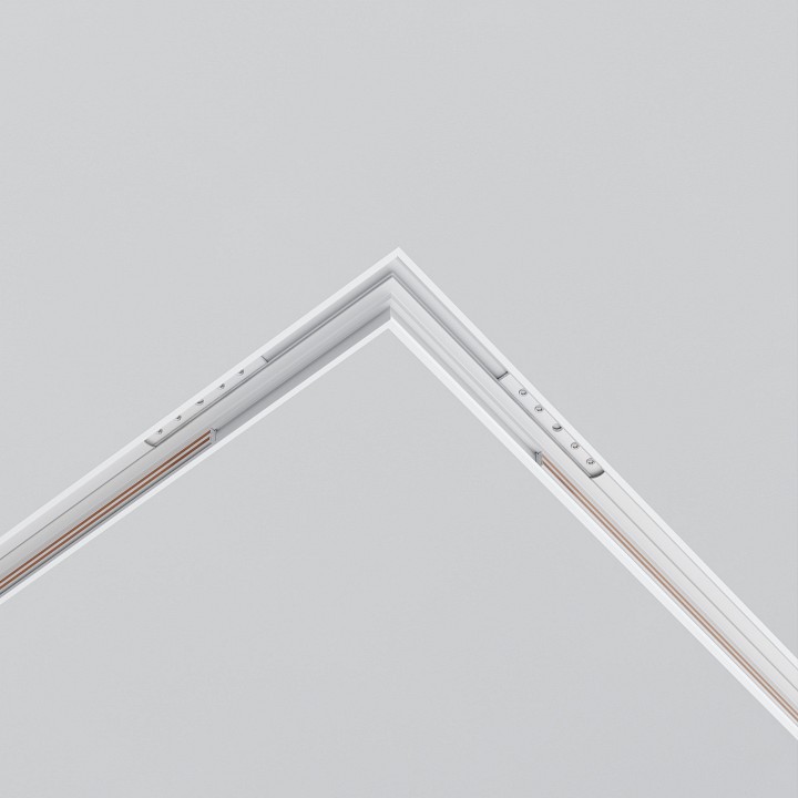 Соединитель угловой l-образный для треков встраиваемых maytoni technical accessories for tracks exility tram034cl-42w