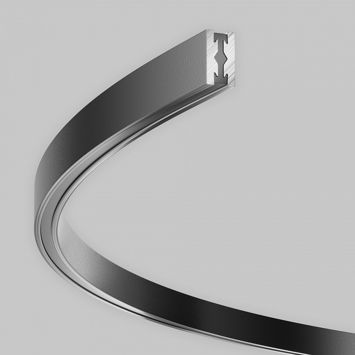 Трек накладной maytoni technical busbar trunkings flarity trx154-2sr-d1200-b