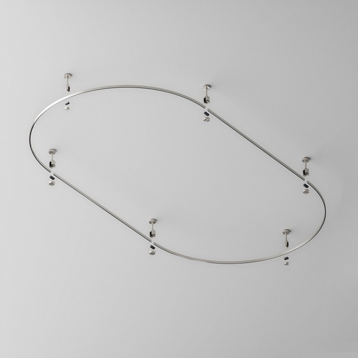 Трек подвесной maytoni technical busbar trunkings flarity trx154-2sr-d1200-pt