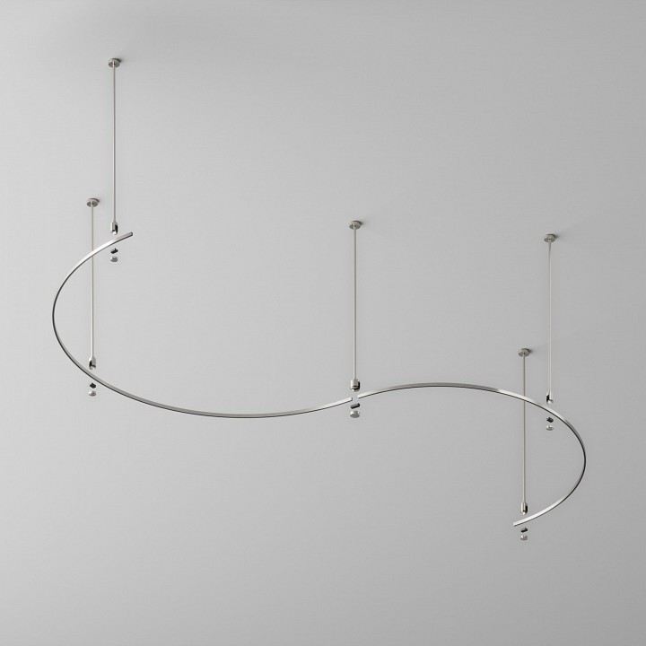 Трек накладной maytoni technical flarity trx154-2sr-d1500-pt