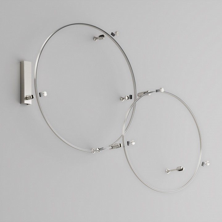 Трек накладной maytoni technical flarity trx154-r-d650-pt