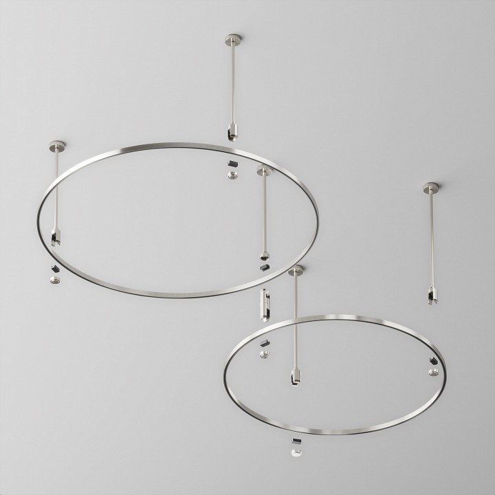 Трек накладной maytoni technical flarity trx154-r-d800-pt