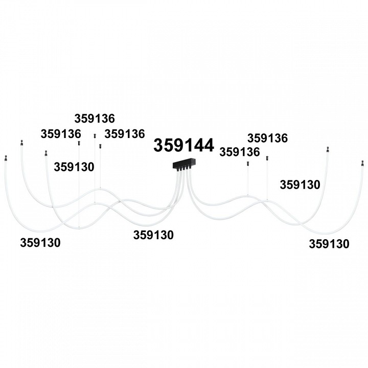 Основание novotech ramo 359144