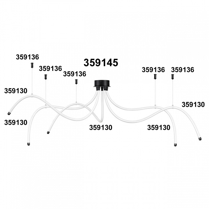 Основание novotech ramo 359145