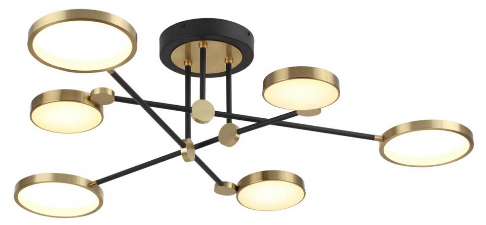 Люстра на штанге odeon light denzel 4320/60cl