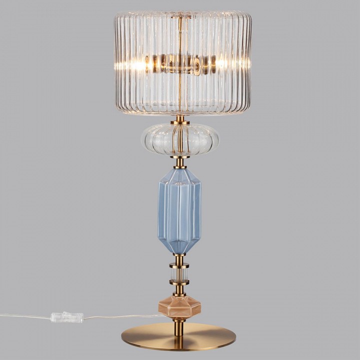 Настольная лампа декоративная odeon light terra 5414/2ta