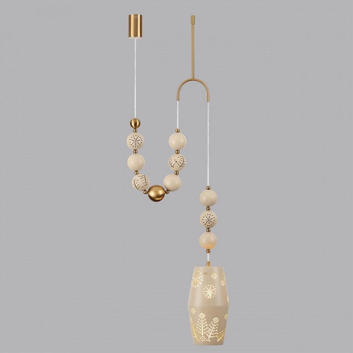 Подвесной светильник odeon light karelia 5444/1b