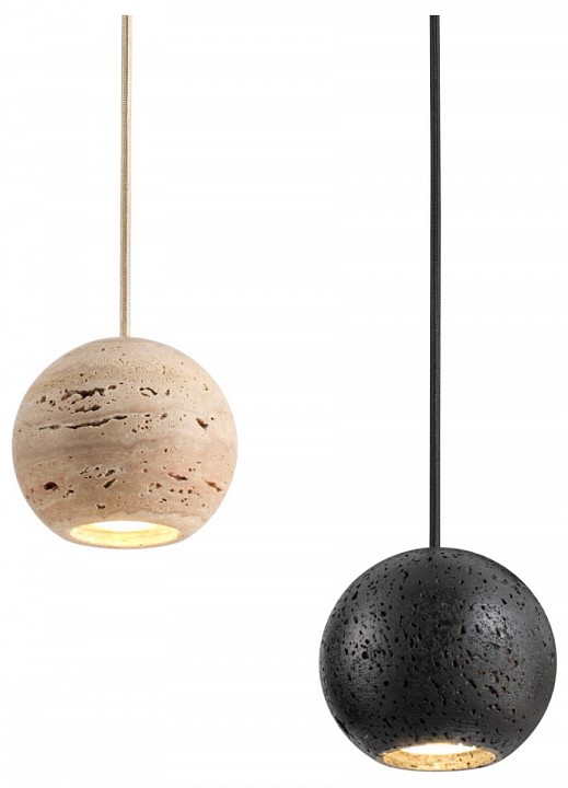 Подвесной светильник odeon light travertino 6625/1l