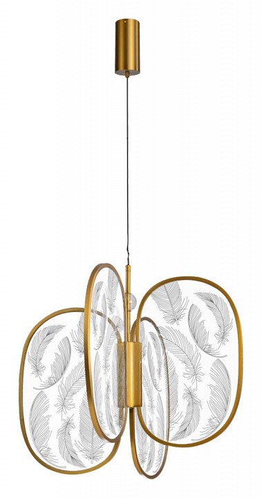 Подвесная люстра odeon light piuma 6664/53l