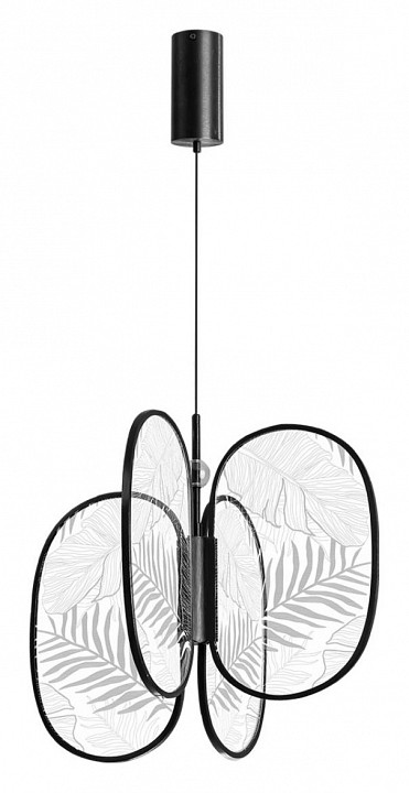 Подвесная люстра odeon light piuma 6665/53l