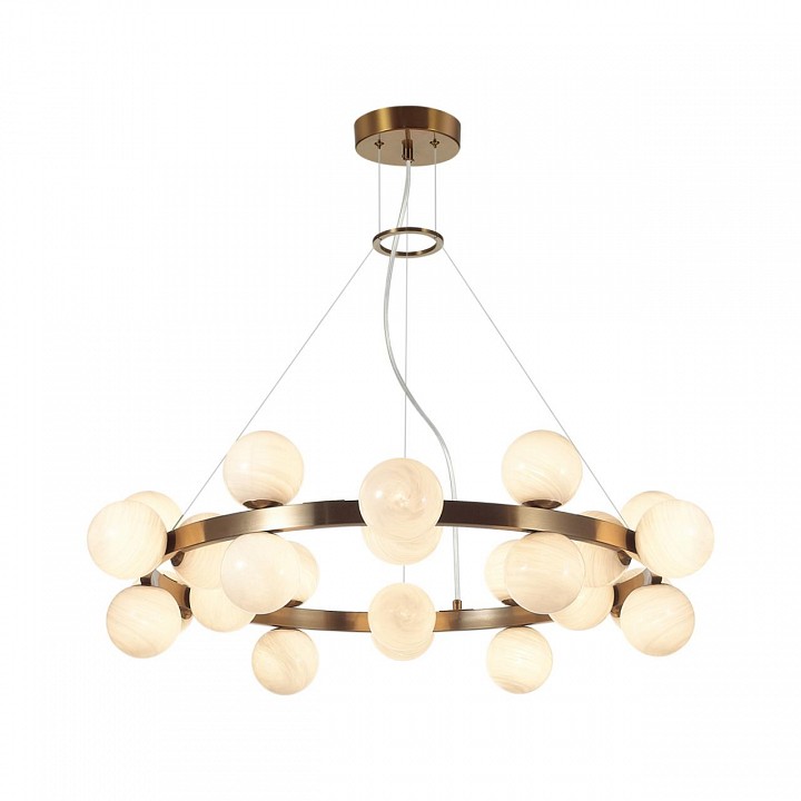 Подвесная люстра odeon light midcent 7109/24