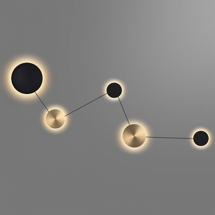 Накладной светильник odeon light galaxy 7115/30wl