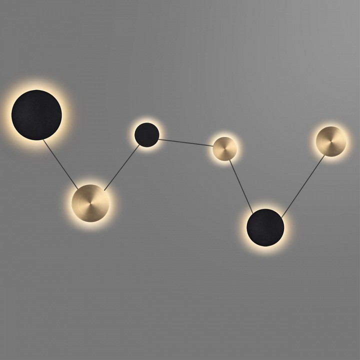 Накладной светильник odeon light galaxy 7115/36wl