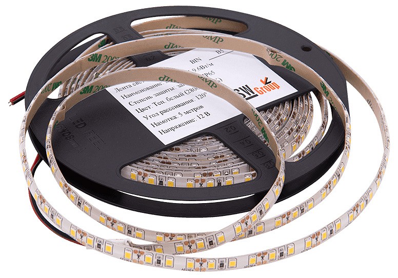 Лента светодиодная swg swg2120 swg2120-12-9.6-ww-65-m